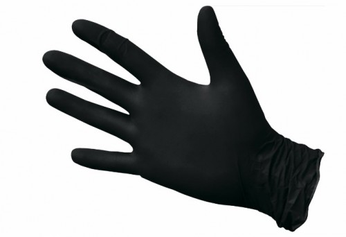Перчатки нитриловые Nitrile(NitriMAX) р.L черные №50
